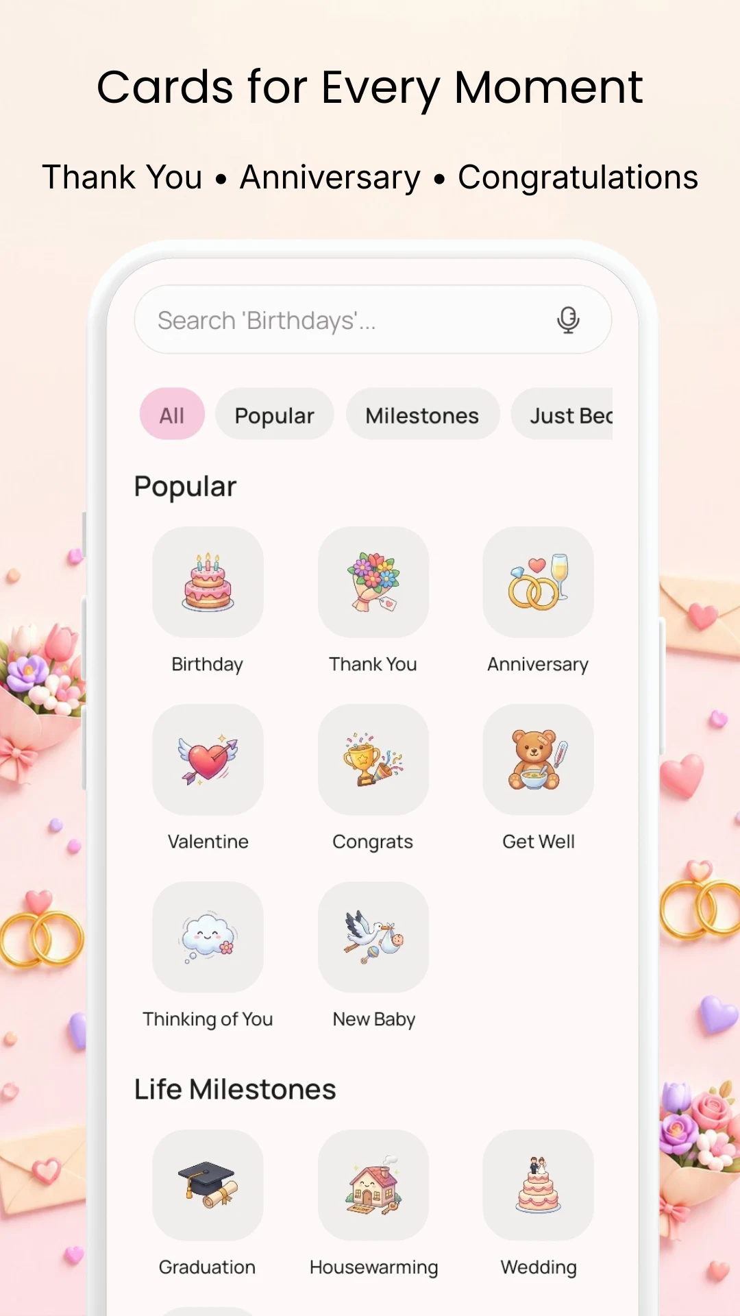 Egreet: Greeting Cards Maker screenshot